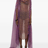 Abito midi a pois con cristalli ducy multicolore Dries van noten - donna 