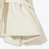 Giacca con cinturini in bianco Undercover - donna 
