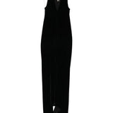 Abito da sera in velluto in nero Rick owens - donna 