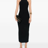 Abito midi tablier in blu scuro Jacquemus - donna 