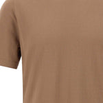 T-shirt girocollo in beige Kangra - uomo 
