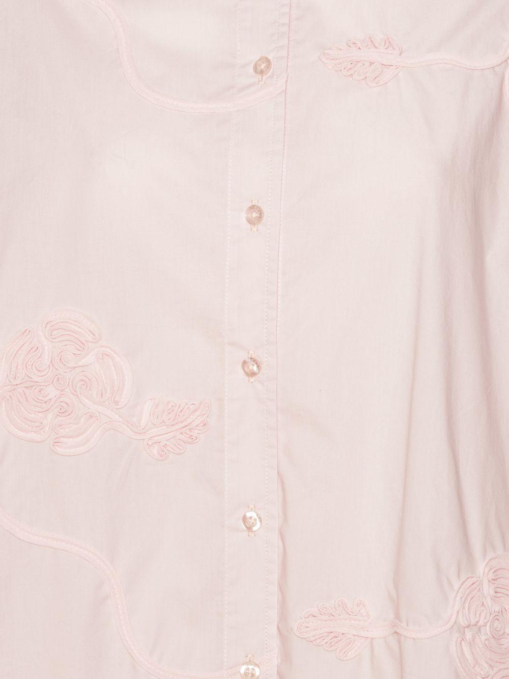 Camicia oversize in rosa Rotate - donna 