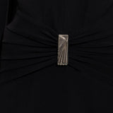 Abito mini con dettaglio con ruches in nero The attico - donna 