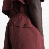 Bermuda con coulisse in borgogna LEMAIRE  - donna 