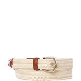 Cintura intrecciata in beige Eleventy - uomo 