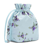 Borsa a fiori con coulisse in rosa Ganni - donna 