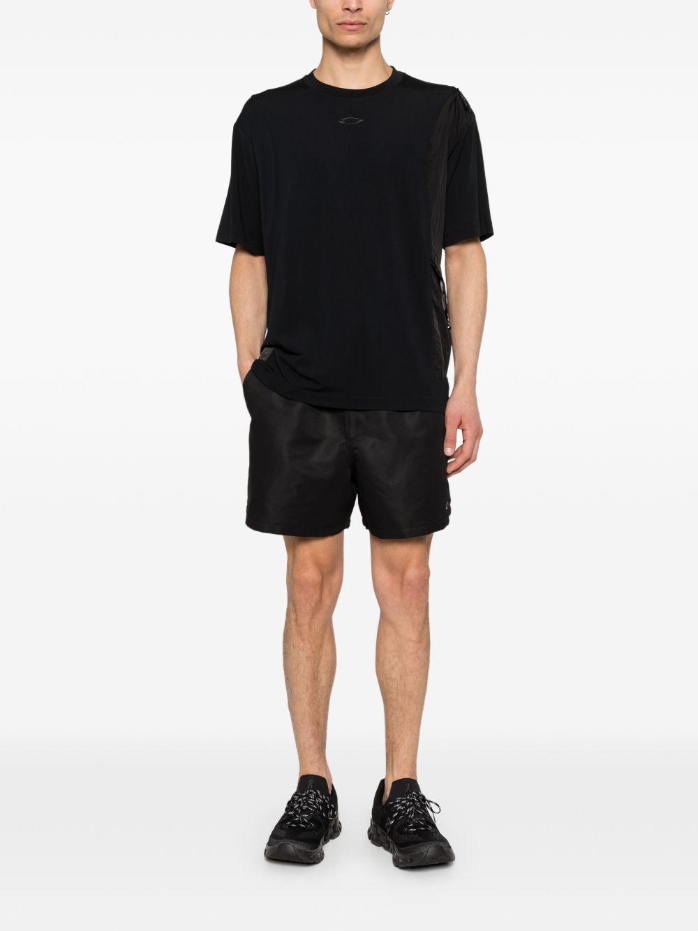 Pantaloncini con coulisse in nero Oakley - uomo 