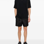 Pantaloncini con coulisse in nero Oakley - uomo 