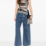 Jeans D-Sire-S4 a gamba ampia 1996 in blu Diesel - donna 