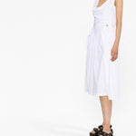 Abito Sunday midi in bianco 