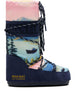 Lace-up snow boots with multicolor graphic print Moon Boot x Guest in Residence - women