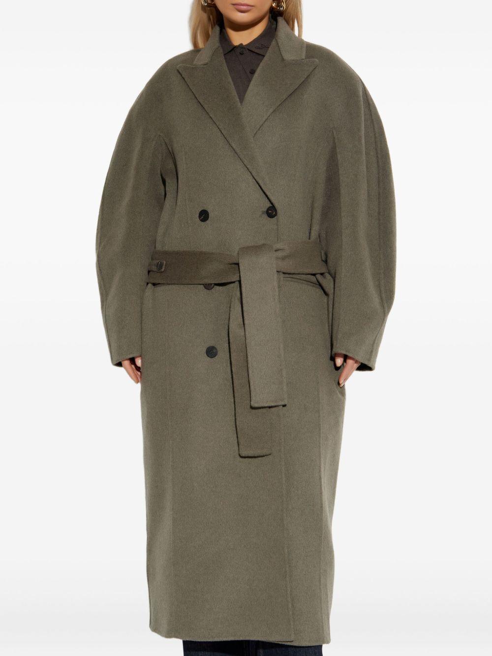 Cappotto le manteau d'homme curvio in verde Jacquemus - donna 