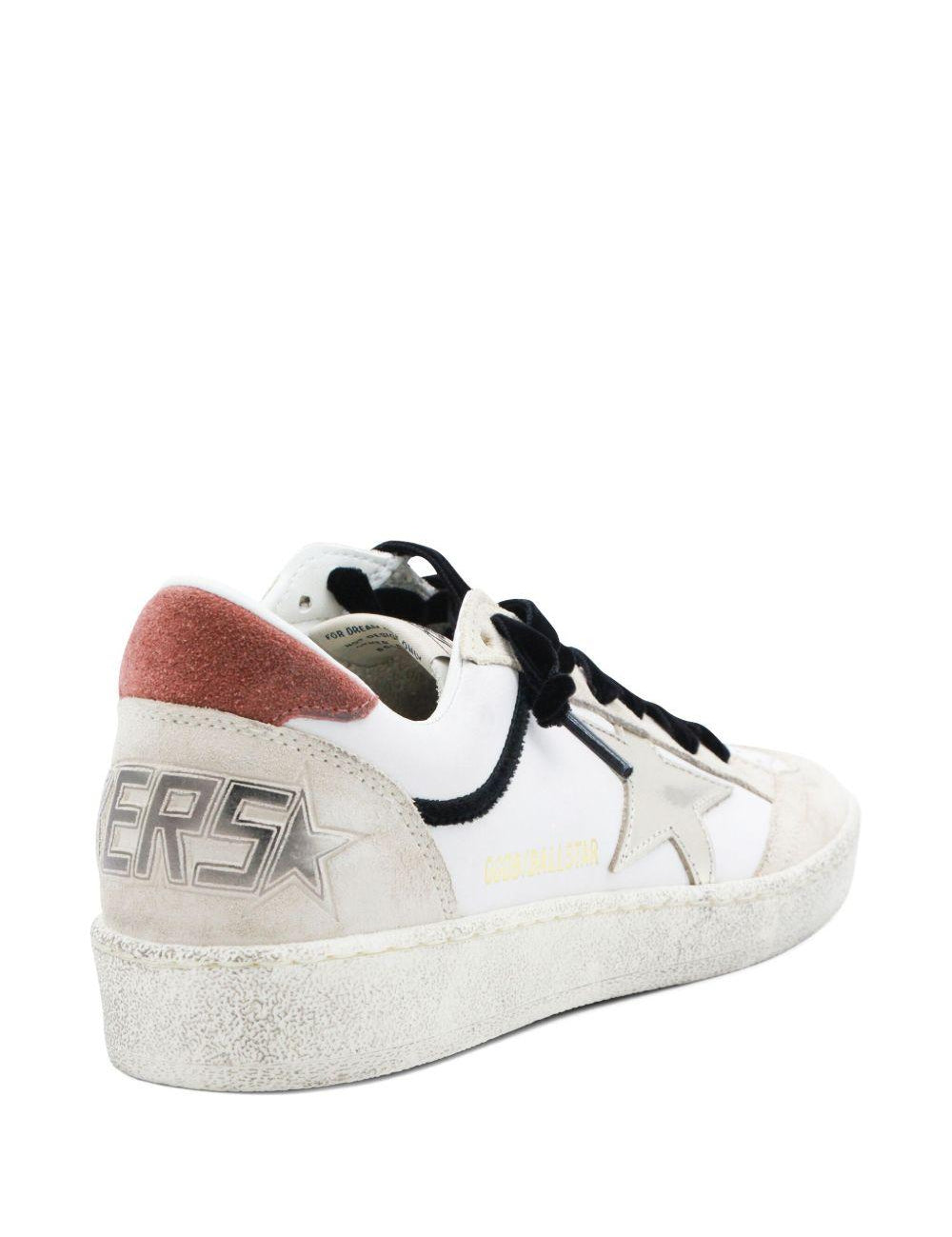 Sneakers Ball Star in bianco Golden goose - donna 