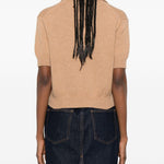 polo con collo Leni in beige Khaite - donna 