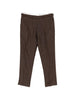 Pantaloni Quartieris con regolazioni laterali in marrone Briglia 1949 - uomo