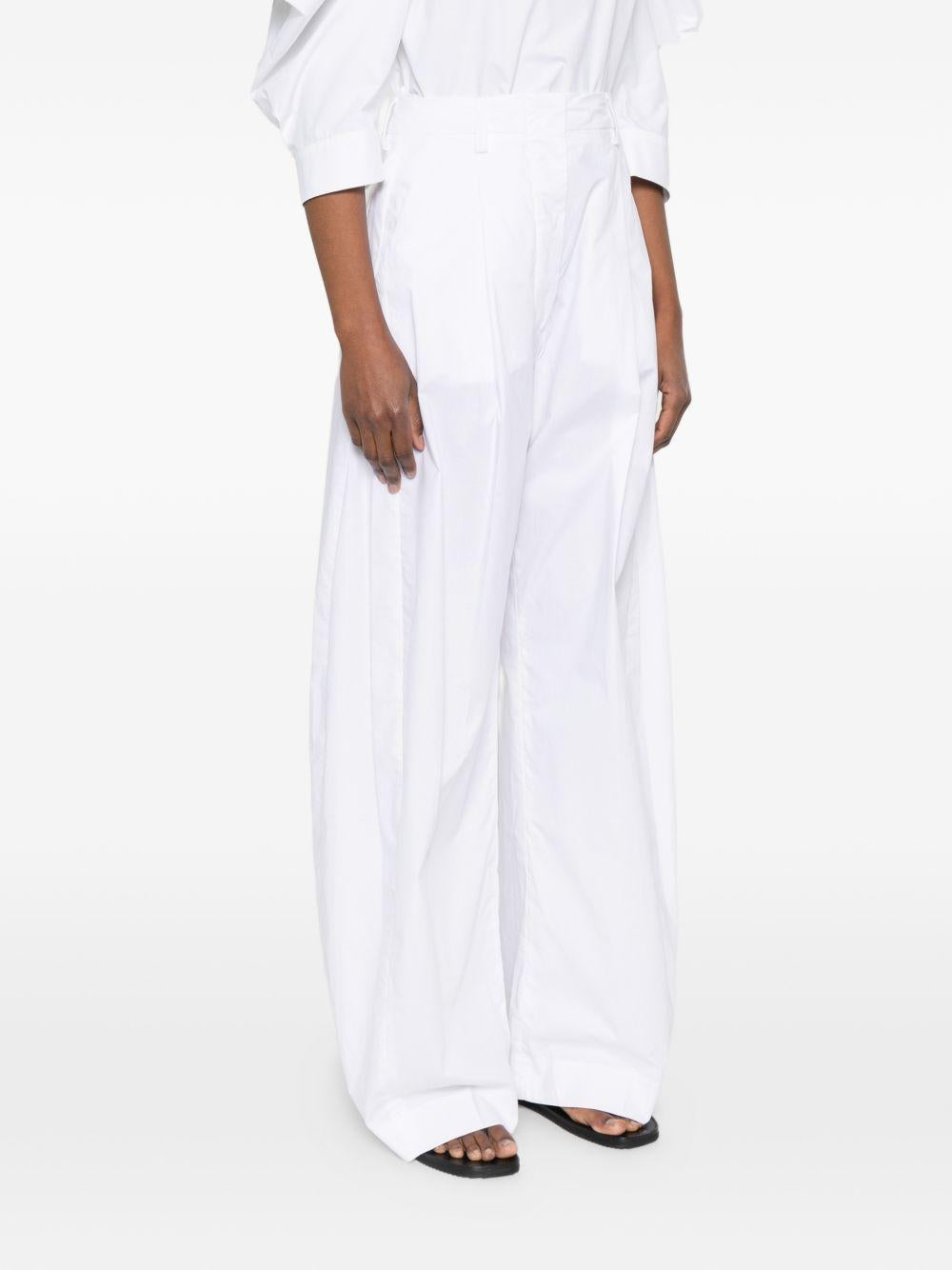 Pantaloni Billie con pieghe in bianco The latest - donna 