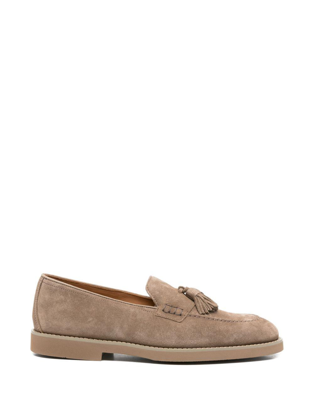 Mocassini in pelle in marrone Doucal's - uomo 