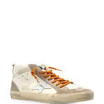sneakers mid star in suede multicolore golden goose - donna 