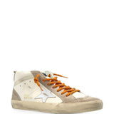 sneakers mid star in suede multicolore golden goose - donna 
