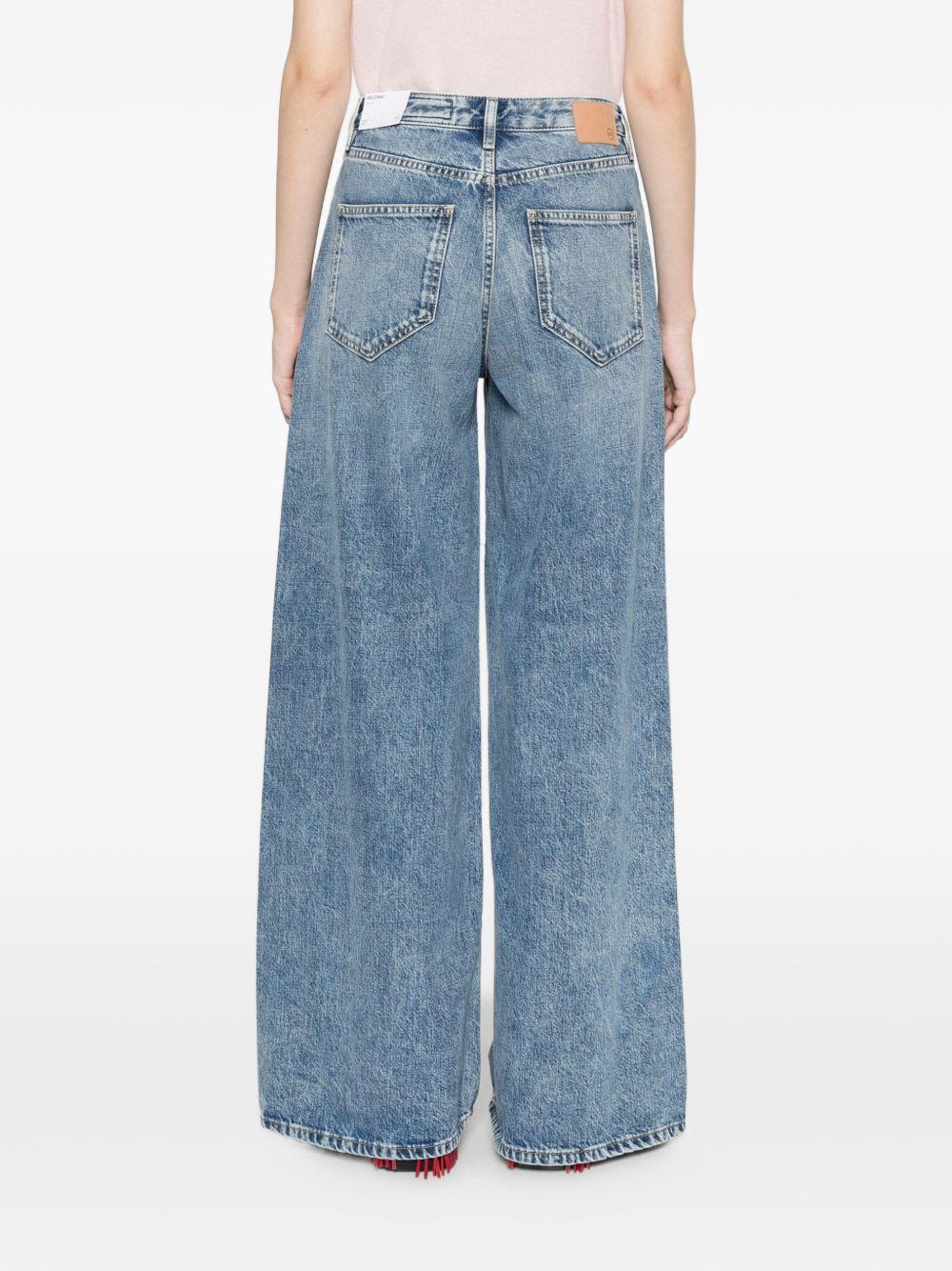 Jeans con logo Helsinki in blu Ag jeans - donna 