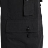 Pantaloncini cargo con coulisse in nero Oamc peacemaker - uomo 