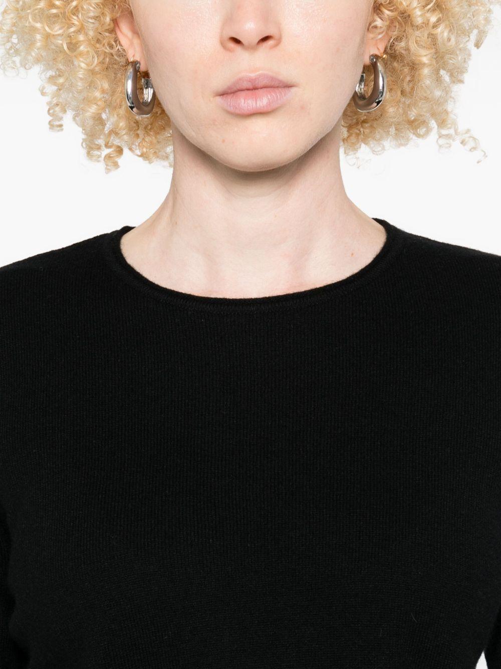 Maglione a girocollo in nero Gotha - donna 