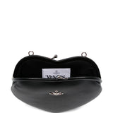 Borsa a cuore Belle in nero 