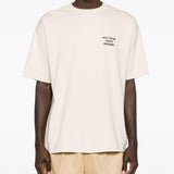 T-shirt con stampa in beige Drole de monsieur - uomo 