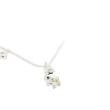 Collana con ciondolo a forma di orso fiore in argento Yvmin - donna 