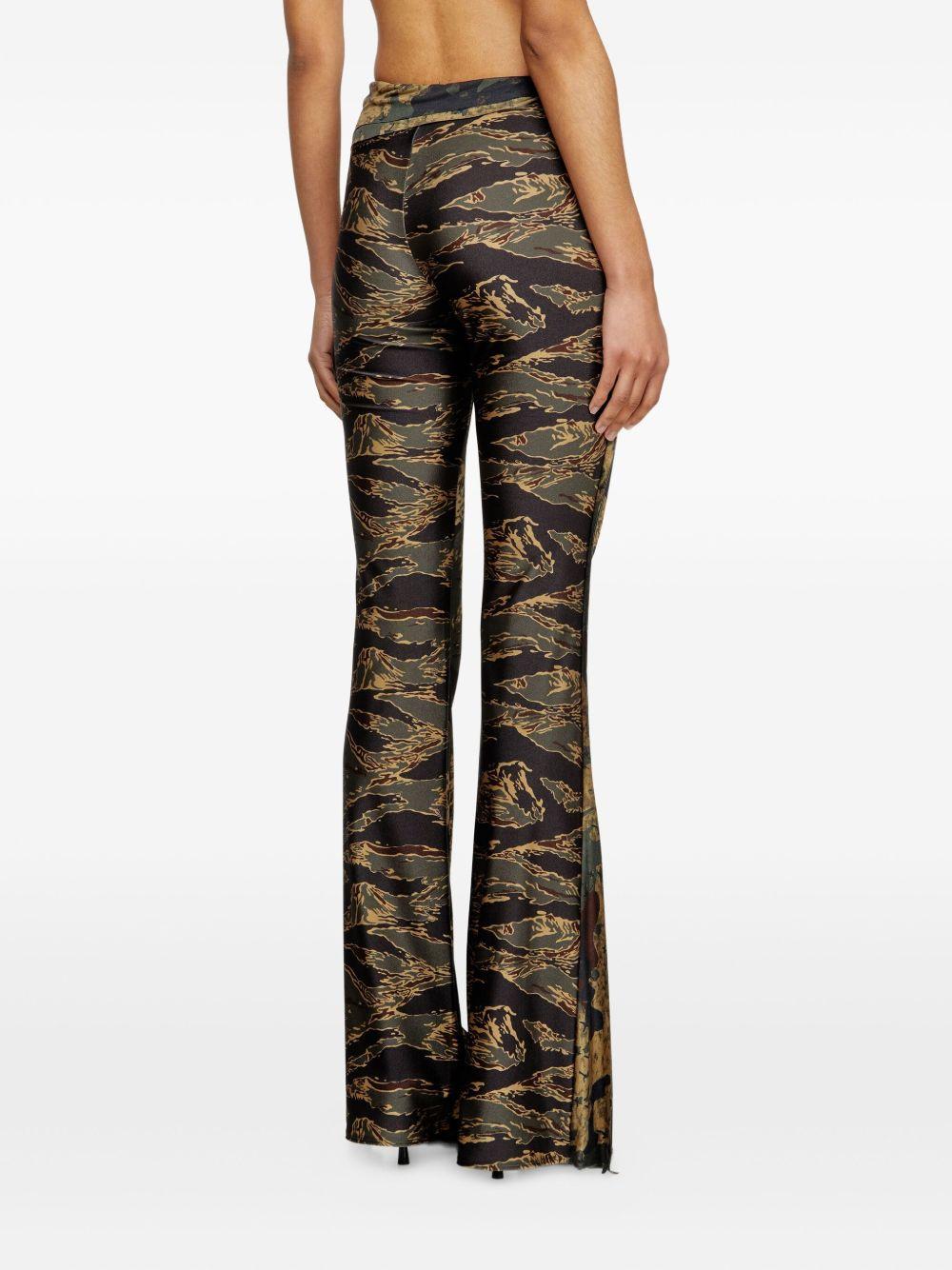 Pantaloni P-Affal in verde Diesel - donna 
