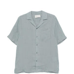 Camicia a maniche corte angelo in blu Frescobol carioca - uomo 