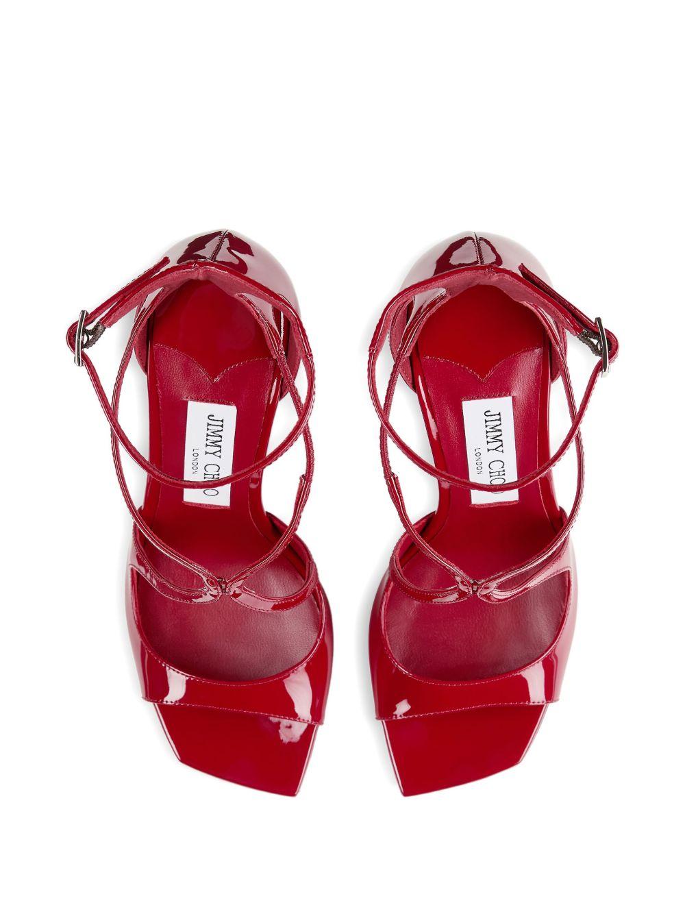 Sandali Azia in rosso Jimmy choo - donna 