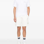 Polo con logo ricamato in bianco Casablanca - uomo 