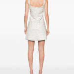 Mini abito con perline ziva in bianco Simkhai - donna 