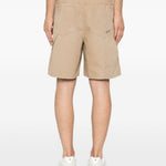 Short con design a pannelli in beige Represent - uomo 