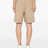 Short con design a pannelli in beige Represent - uomo 