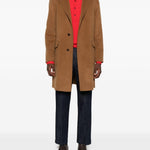 Cappotto con tasche in marrone Aspesi - uomo 