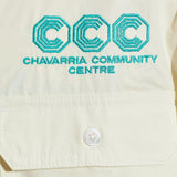 Camicia a maniche lunghe con ricamo in bianco Willy chavarria - uomo 