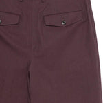 Pantaloni Phoenix con pieghe in viola Dries van noten - uomo 