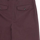 Pantaloni Phoenix con pieghe in viola Dries van noten - uomo 