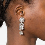 Orecchini daisy cluster in argento Simone Rocha - donna 