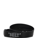 Cintura con motivo Arrow in nero Off white - unisex 