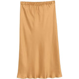 Gonna midi Orinoco con elastico in vita in yellow Antonelli - donna 