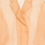 Giacca semi-trasparente emma in beige Antonelli - donna 
