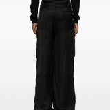 Pantaloni con tasche cargo in nero Rick owens - donna 