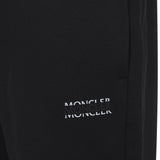Pantaloni sportivi con logo in nero Moncler - uomo 