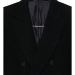 Cappotto doppiopetto in nero Caruso - uomo 