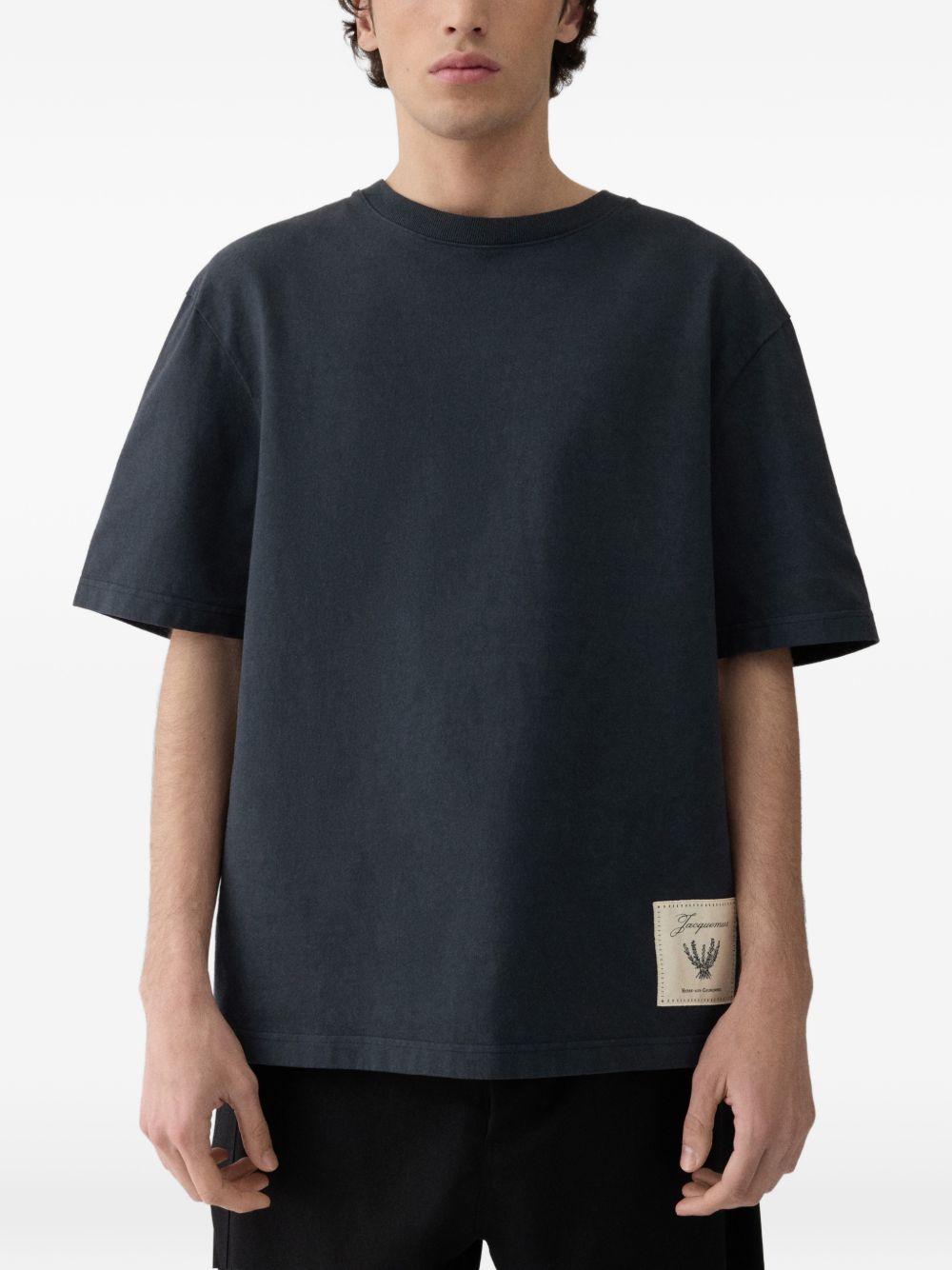 T-shirt Le Torneo in blu Jacquemus - uomo 