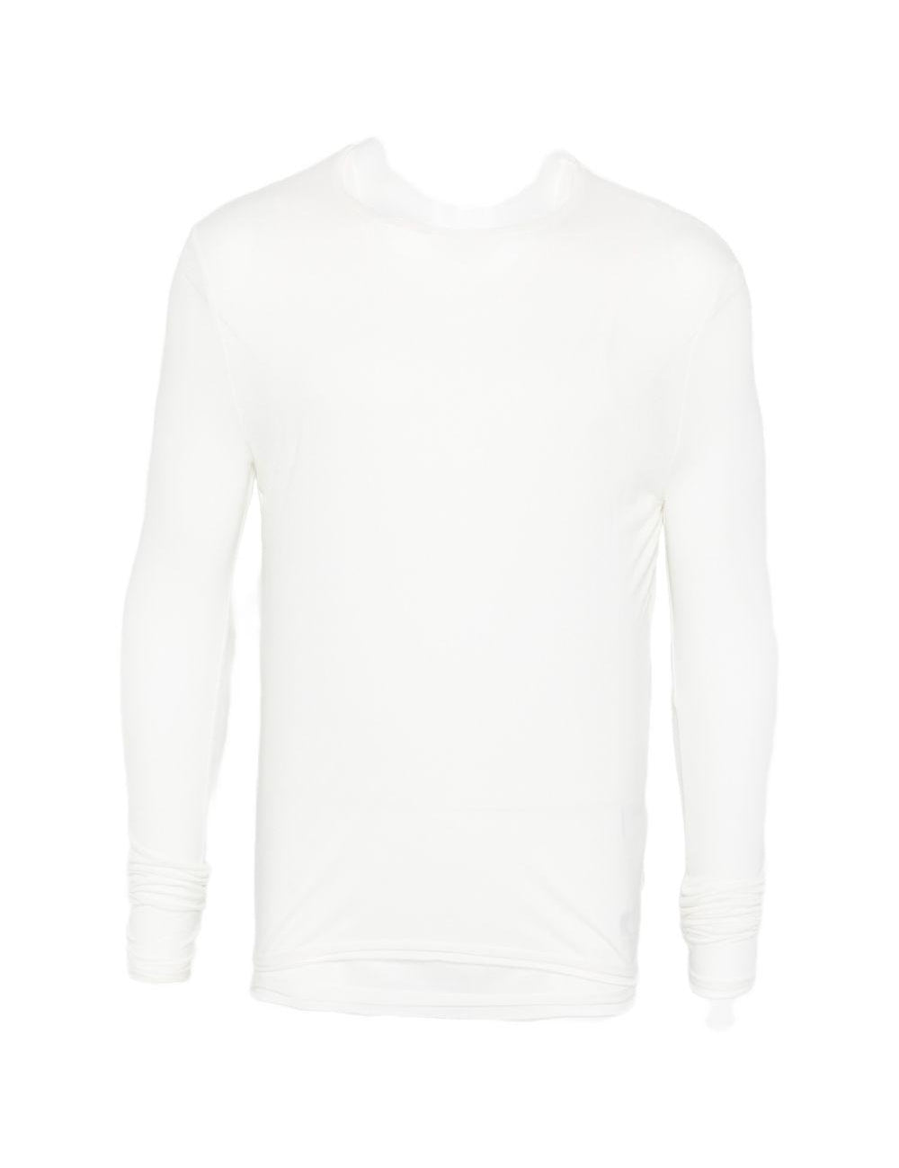 T-shirt a maniche  lunghe Doria in bianco Carrer - uomo 
