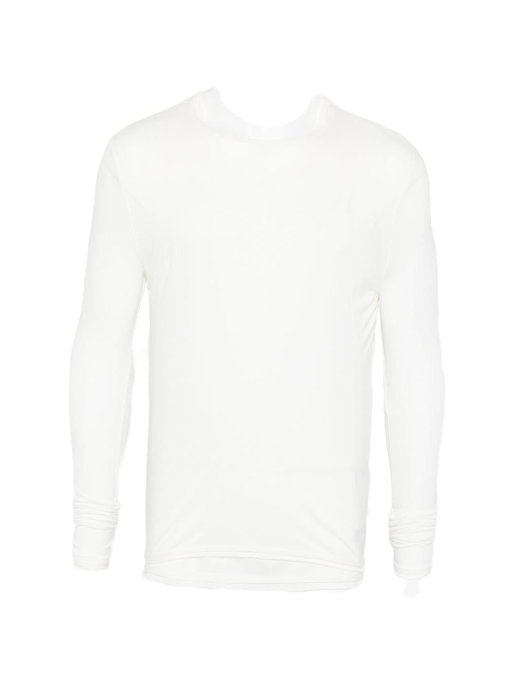 T-shirt a maniche  lunghe Doria in bianco Carrer - uomo 